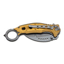 Składany scyzoryk karambit BOKER Black Scorpion hawkbill 440A ze stali nierdzewnej