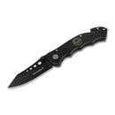 Nóż kieszonkowy BOKER Special Forces Tanto, rękojeść stalowa, aluminiowa, czarna, 440A