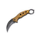 Składany scyzoryk karambit BOKER Black Scorpion hawkbill 440A ze stali nierdzewnej