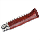 Opinel N°08 Składany scyzoryk 8,5 cm 12C27 Ostrze ze stali nierdzewnej Brązowy