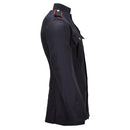 Oryginalna brytyjska tunika wojskowa marynarka wizytowa wełniana, metalowe guziki w kolorze czarnym