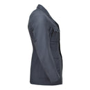 Side view of original vintage Swedish army marines formal dress uniform jacket with pockets and epaulets