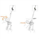 Petzl GRIGRI+ Urządzenie asekuracyjne ze wspomaganiem hamowania, antypaniczne 8,5–11 mm, szare