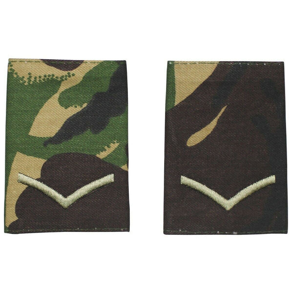Oryginalne pętle armii brytyjskiej tkaniny Lance Corporal DMP Camo