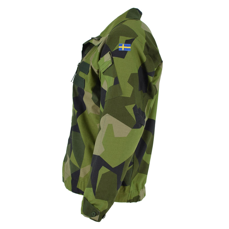 Oryginalna szwedzka armia m90 m90 Splinter Camouflage Field Cystat Tankowiec Nowy