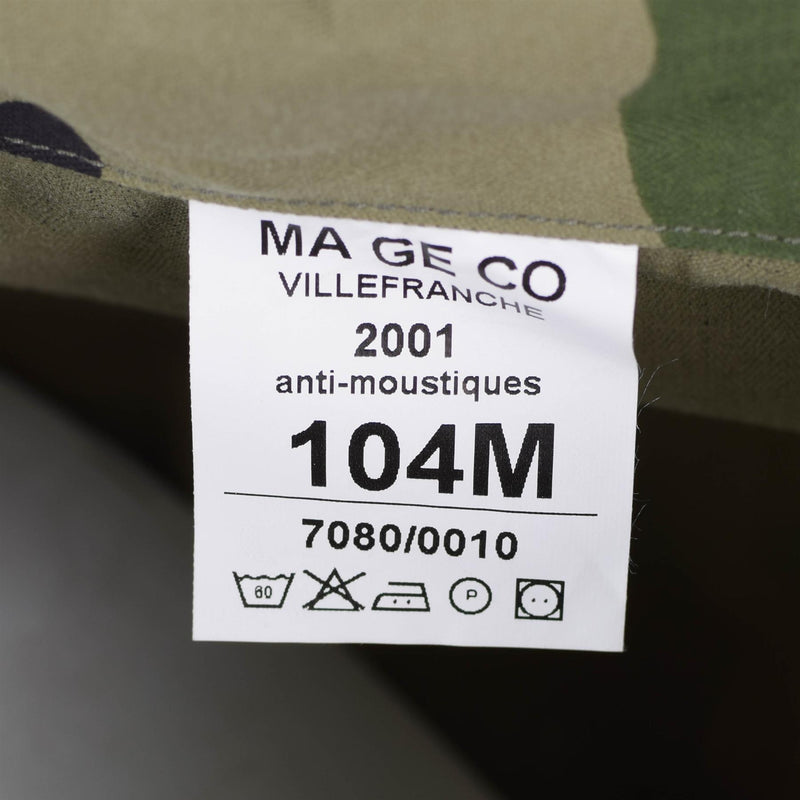 Oryginalna francuska armia bojowa zmęczenie kurtki bojowe Ce Camo wojskowa nadwyżka
