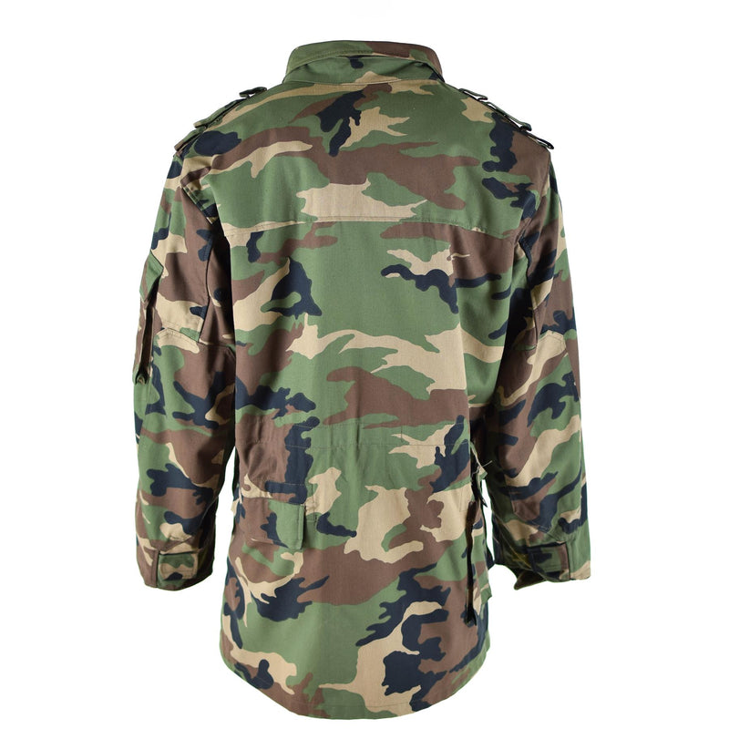 Oryginalna vintage słowacka kurtka polowa M97 Camo Combat Combat Parka New