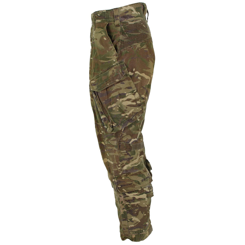 Oryginalne brytyjskie press Camo Pants BDU BDU Fr Fire Retardant Airpl