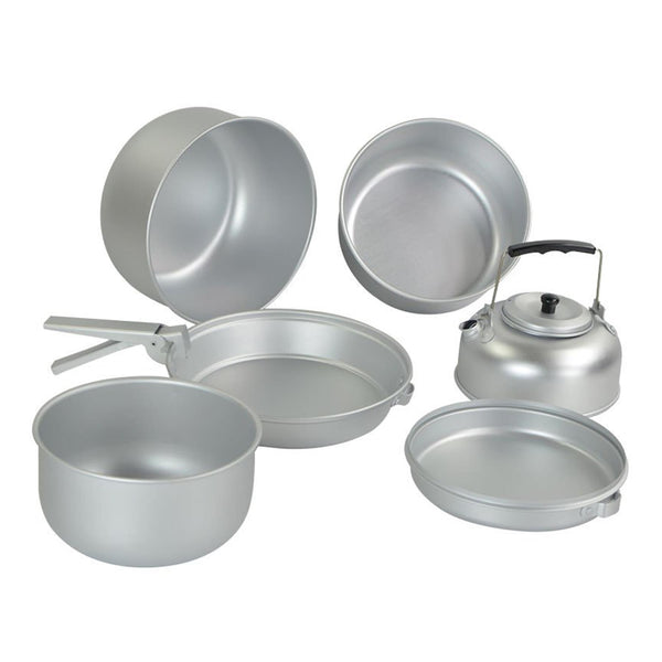 MIL-TEC Camping Cookware na zewnątrz Zestaw gotowania na kempingu patel