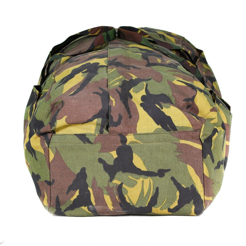 Oryginalny holenderska armia DPM Woodland Weekendowa torba na torba z plecakiem Duffel