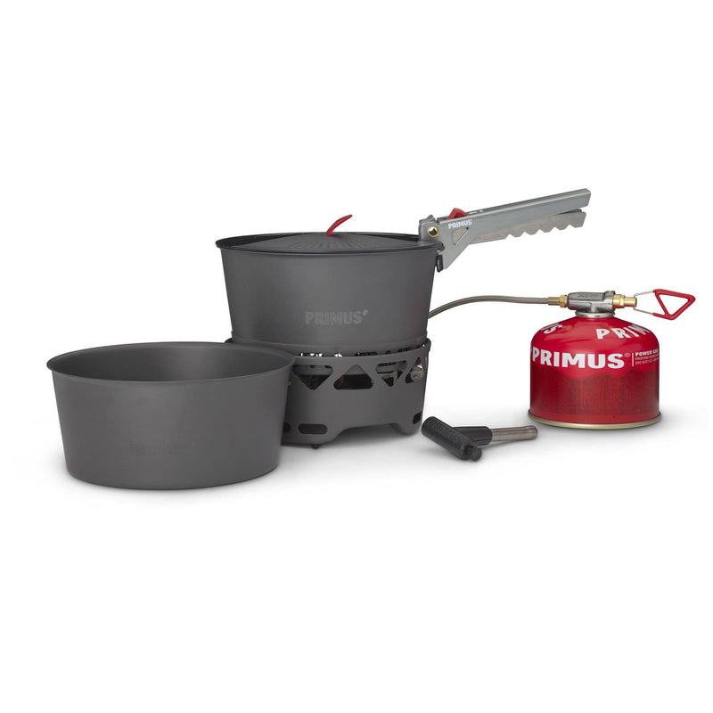 Primus PrimeTech Camping Set Set 1,3 litrów gotowania w gotowaniu naczynia palnika na zewnątrz