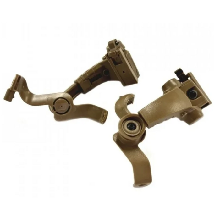 Adapter szynowy do hełmu EARMOR M16A ARC Ochronniki słuchu serii PLUS Coyote Brown