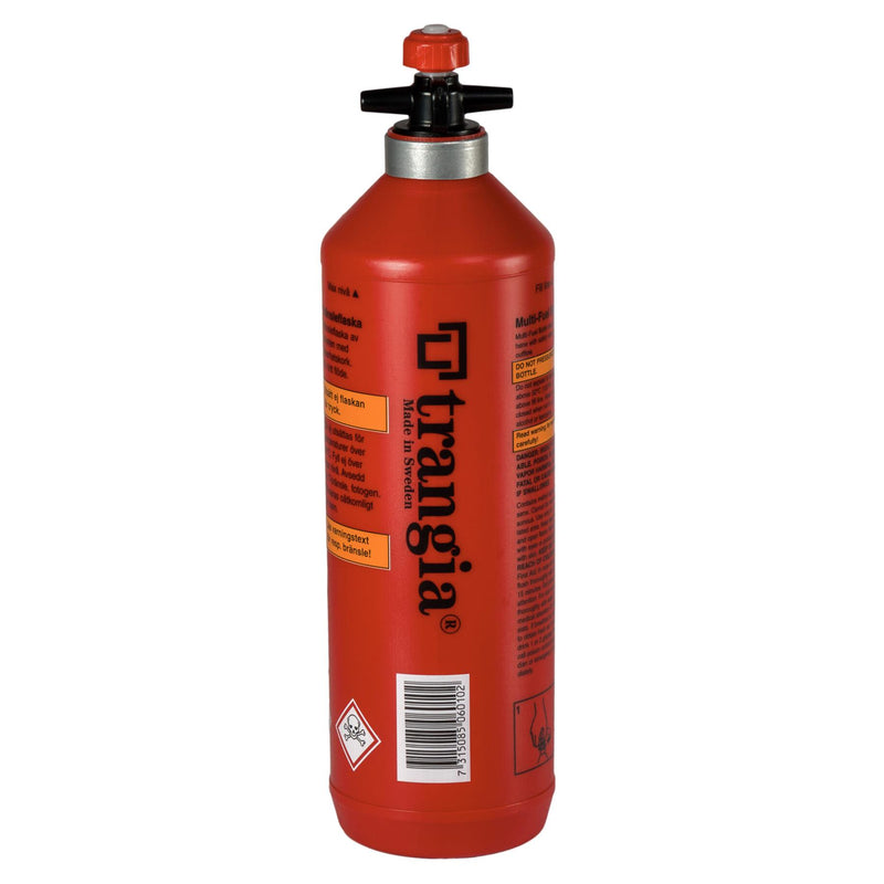 Trangia płyn paliwa butelka butka Burner Burner Polyetherlelen Flask na zewnątrz Kemping czerwony