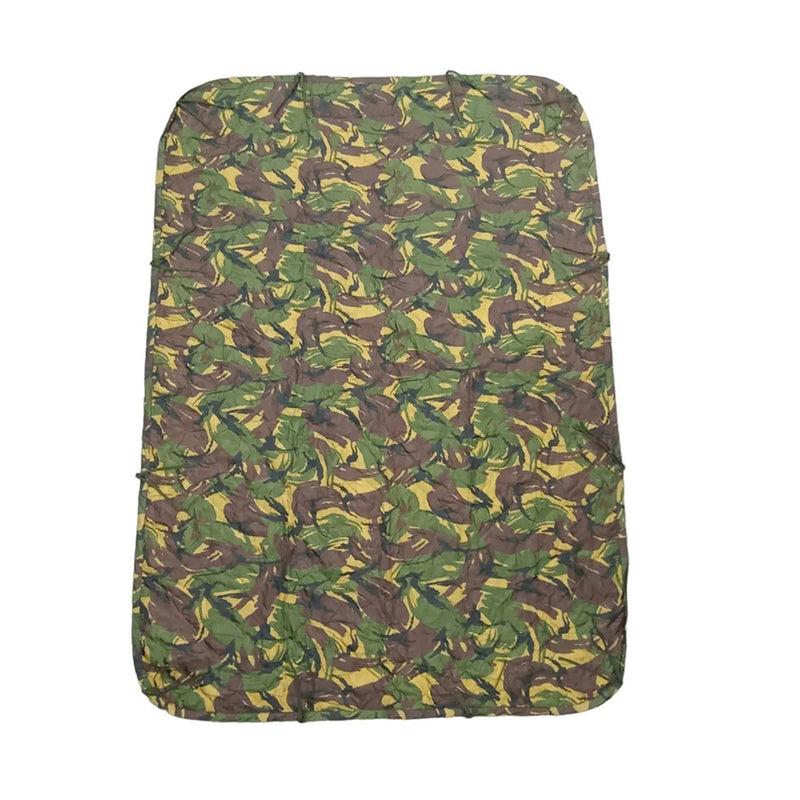 Oryginalny holenderski wojskowy DPM Camo Poncho Liner Compact Lightweight Schelter Nowe