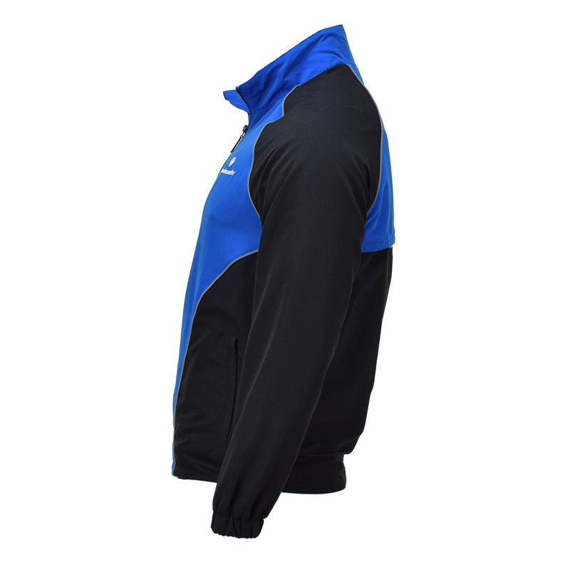 Oryginalne niemieckie wojskowe kurtki dresowe koszule sportowe Blue Black
