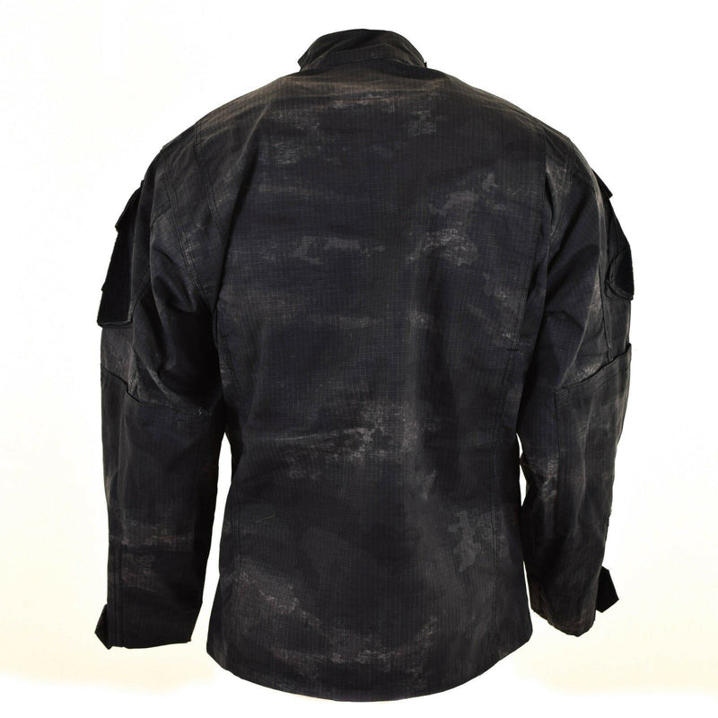 Brand Army Wojskowy Kurtka bojowa w stylu amerykański Acu Ripstop Grey Camo Field Mundur