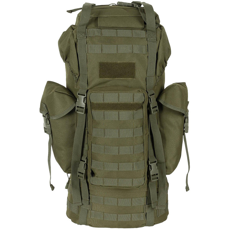MFH Brand Army BW Combat Tactical Molle 65L Plecak Aluminium Rod Field Bag Nowa