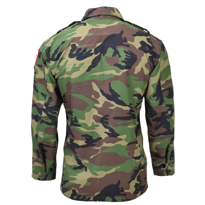 Oryginalne południowokoreańskie koszule wojskowe M90 ​​Woodland Camo Combat Field