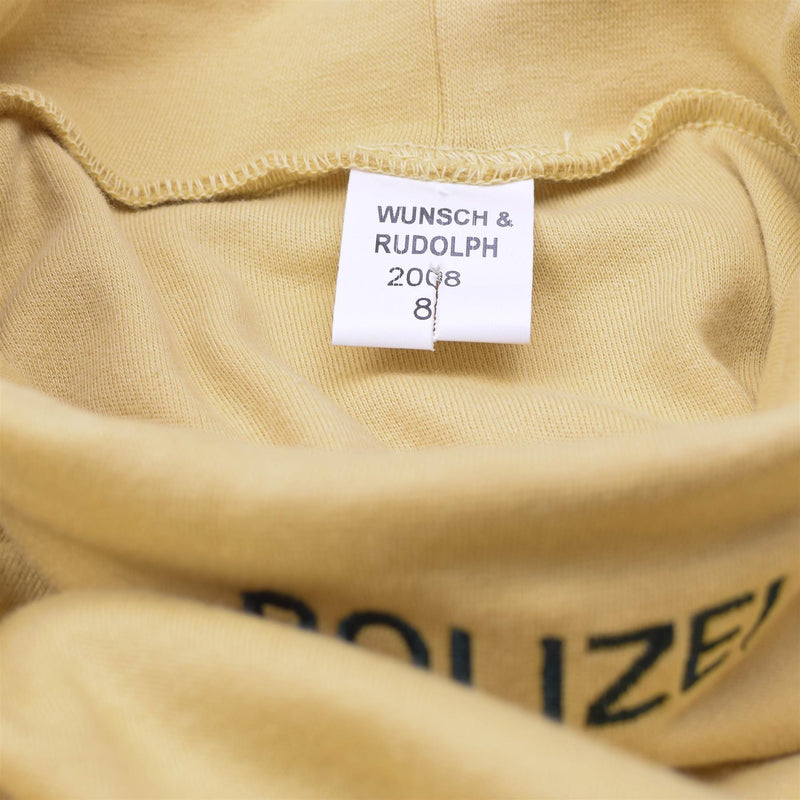 Oryginalna niemiecka policja wojskowa podkreśla lekka koszula na szyję żółwia
