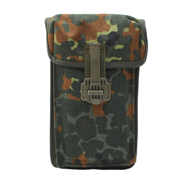 Oryginalny niemiecki wojskowy BW Magazine Torebka MP2 Small Flecktarn Camo Cordura New