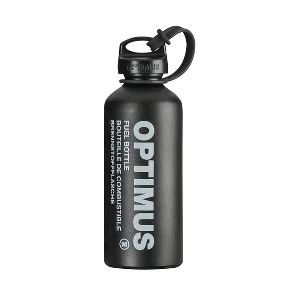 Optimus płynowa butelka paliwa 600 ml 1000 ml Cap bezpieczeństwa Trwałe lekkie czarne