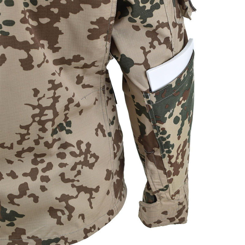 Tacgear marka w stylu wojskowym komandos po field kurtka pustynne flecklerktarn Camo koszule