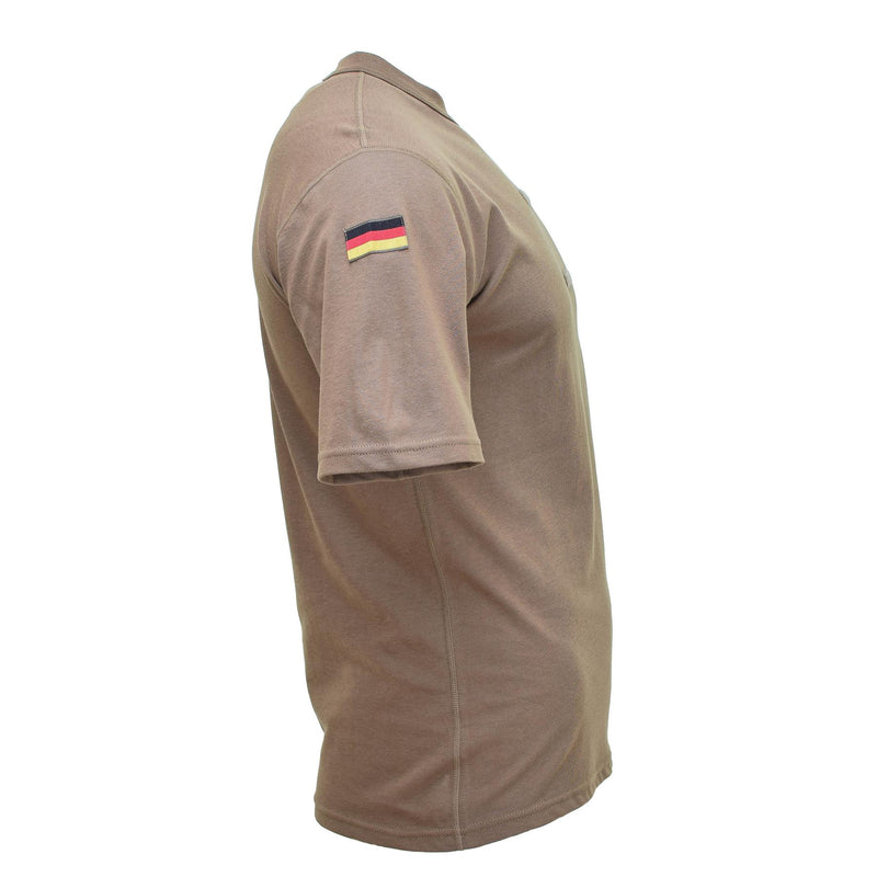 Leo Kohler Wojskowe T-shirty wojskowe wojska mundury warstwy podstawowe górna bieliznę Khaki
