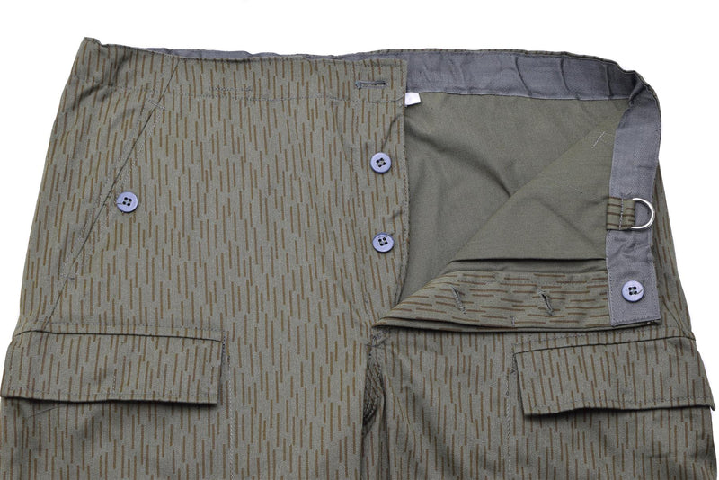 Oryginalne niemieckie wojskowe NVA STRICHTARN CAMO TACTICAL PANTY