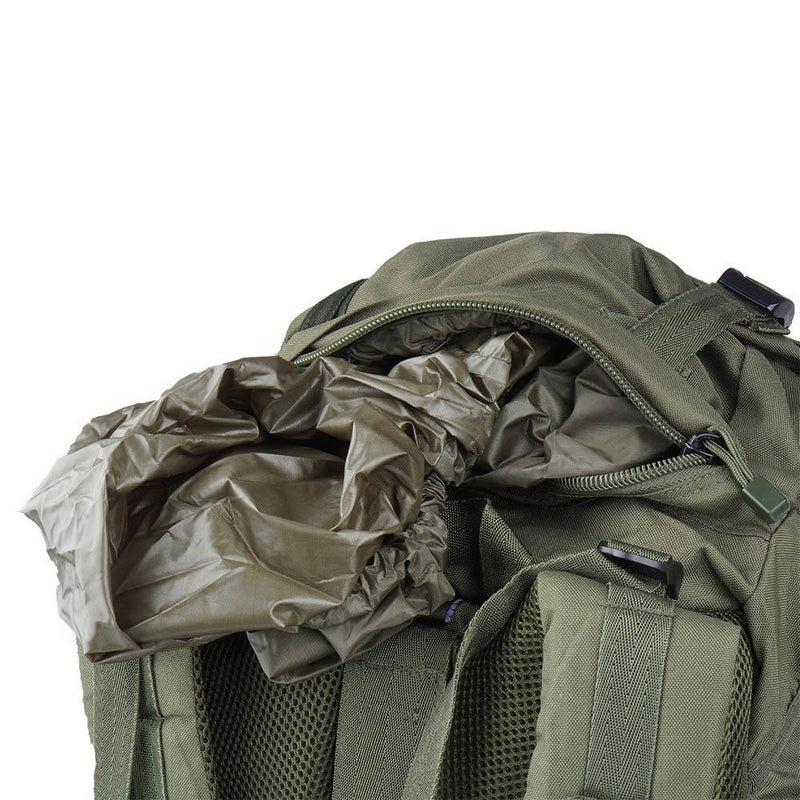 Mil-Tec Commando Turing Plecak 55 litrów Wodoodporna pokrywa zielony duży plecak dzienny