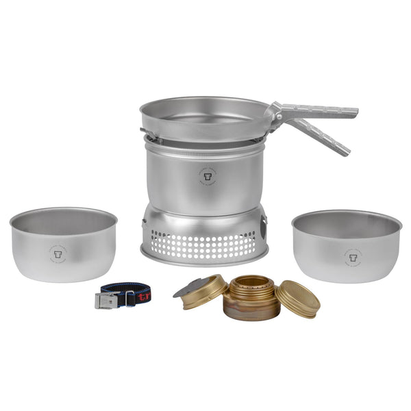 Zestaw palnika benzynowego paliwa Trangia Compact ultralight aluminiowy zestaw kuchenny