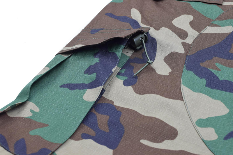 Marka MIL-TEC w stylu wojskowym USA Woodland Camo Ripstop Soldiers BDU Cargo Pants