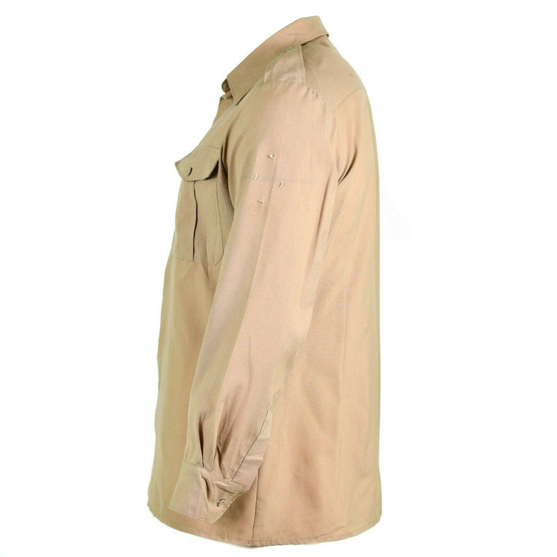 Oryginalny francuska armia deszczowa martwa stock chino khaki wojskowy policjant nowy