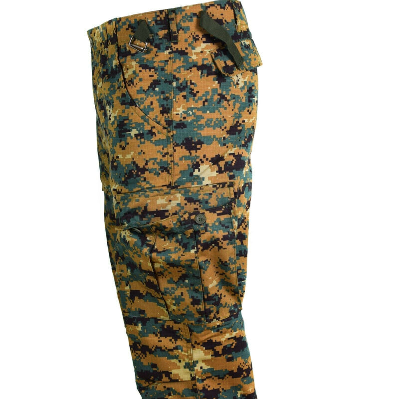 Oryginalne guinee bissau Army Pants Ripstop Digital Savana Camo Wojskowy problem Nowy