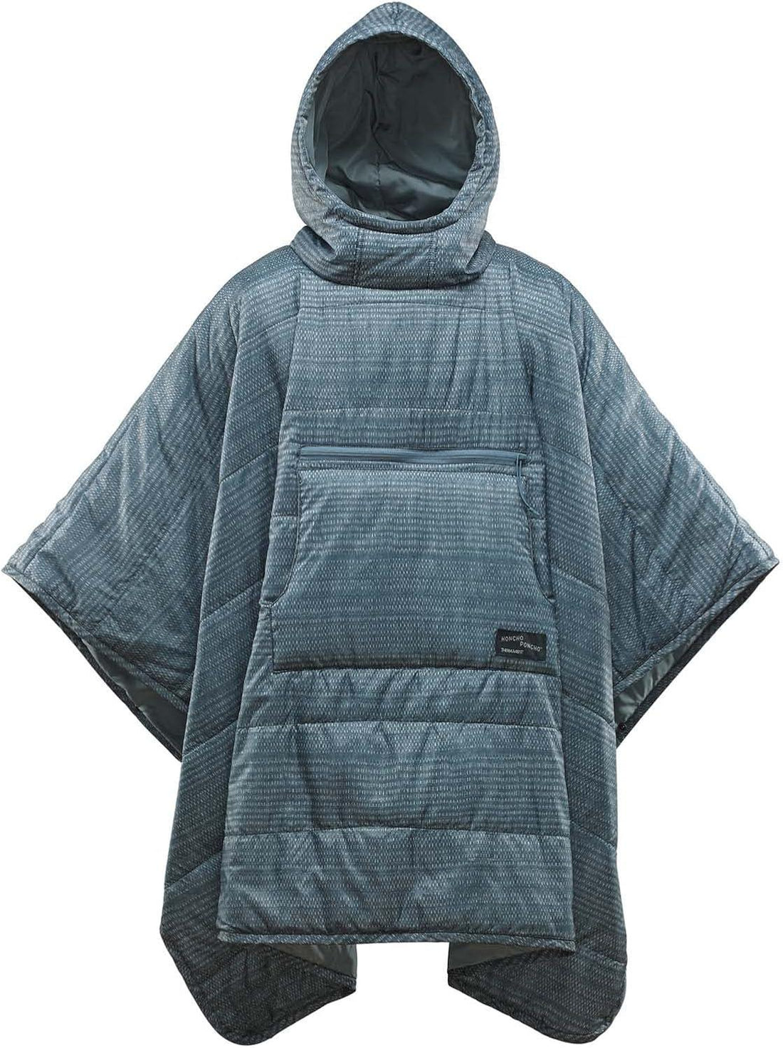 Ocieplany koc kempingowy Therm-a-Rest Honcho Poncho, wodoodporny, czarny