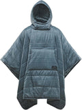 Ocieplany koc kempingowy Therm-a-Rest Honcho Poncho, wodoodporny, czarny