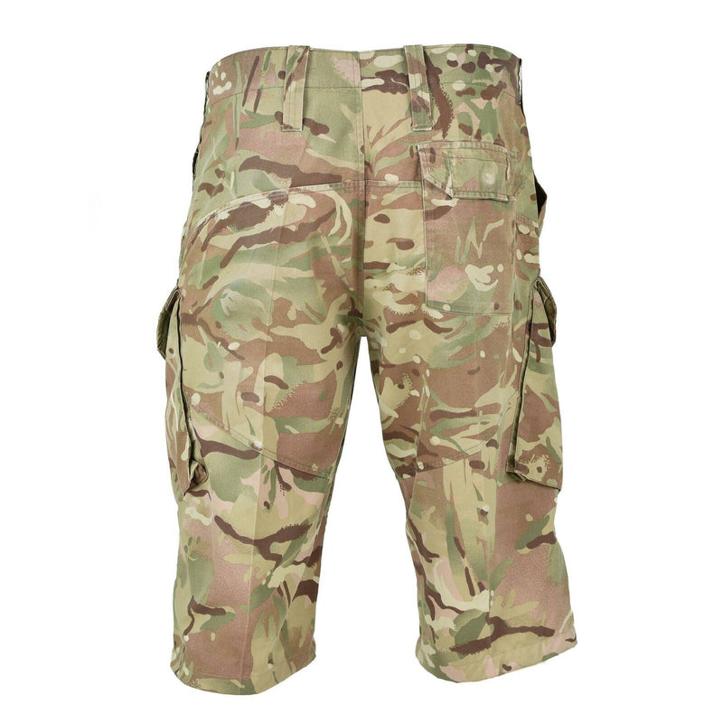 Oryginalny armia brytyjska wojskowa MTP Camo Shorts Problem wojskowy Bermuda