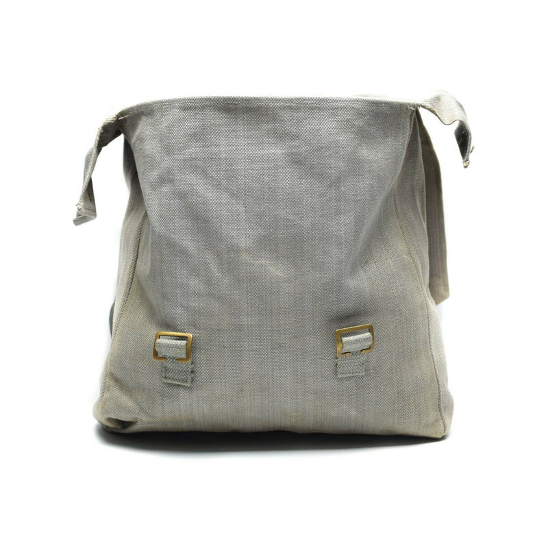 Oryginalna armia brytyjska M37 Haversack Canvas Grey Pack Wojska wojen boczna