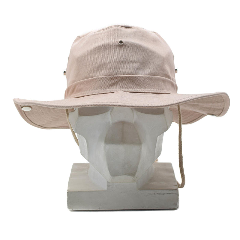MFH marka w stylu wojskowym Bush Hat Summer Khaki Panama Jungle Bucket Cap Nowy
