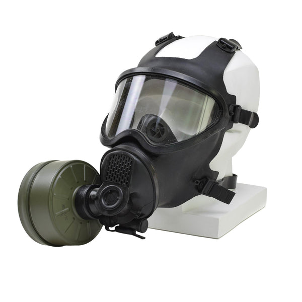 Oryginalna belgijska maska ​​gazowa Ochrona pełnej twarzy Respirator Panorama