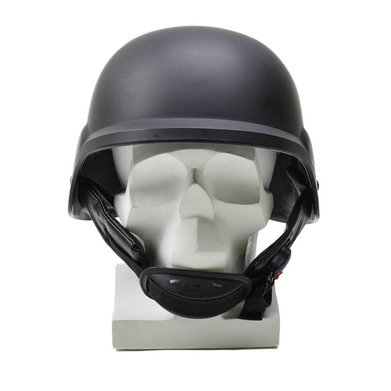 Oryginalny brytyjski wojskowy czarny hełm plastikowy MK7 TACTICAL Training Gear Nowy