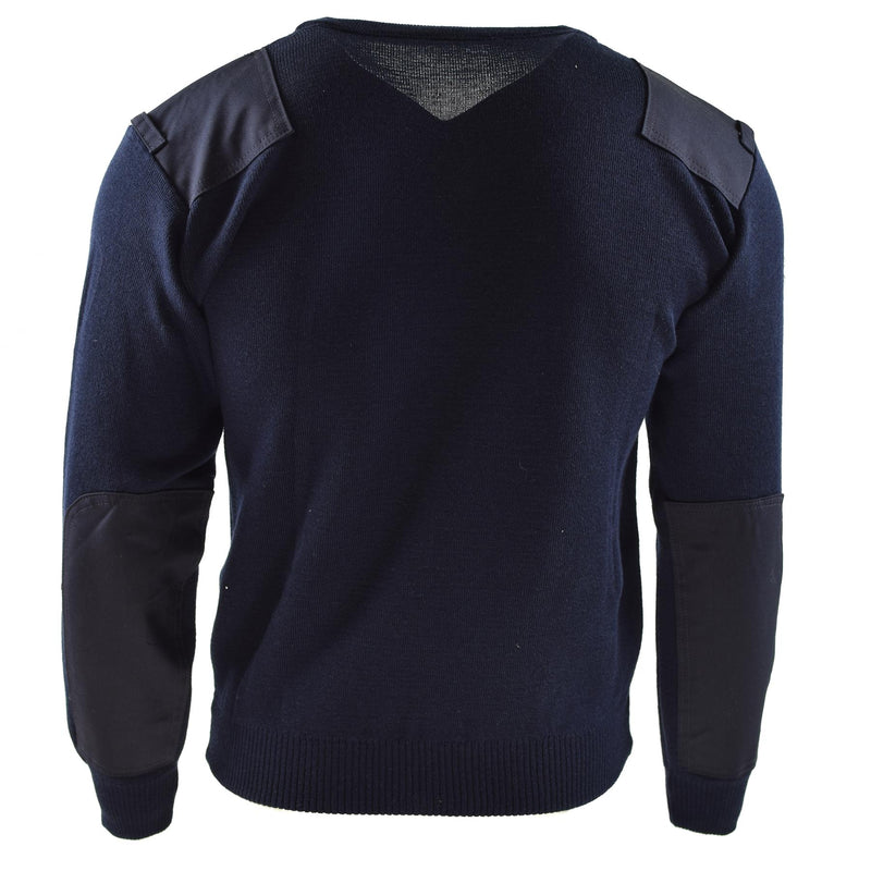 Oryginalny holenderski sweter w swetrze niebieski skocz