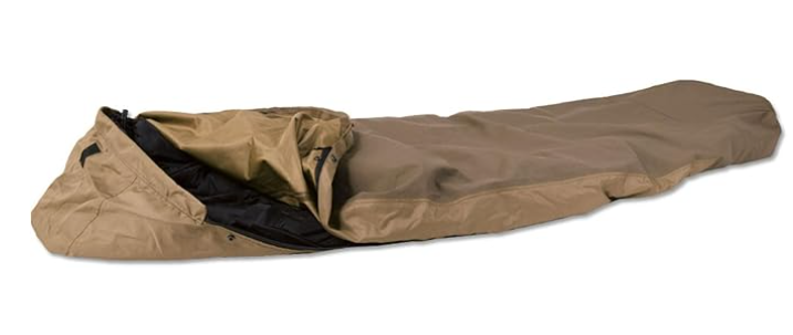 MIL-TEC Wodoodporny, oddychający śpiwór 3-warstwowy z pokryciem laminowanym Coyote