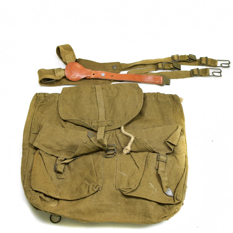 Oryginalny czeski armia vintage plecak z układami Y Składniki M60 Canvas Bag Nowa