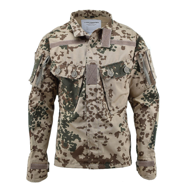 Tacgear marka w stylu wojskowym komandos po field kurtka pustynne flecklerktarn Camo koszule