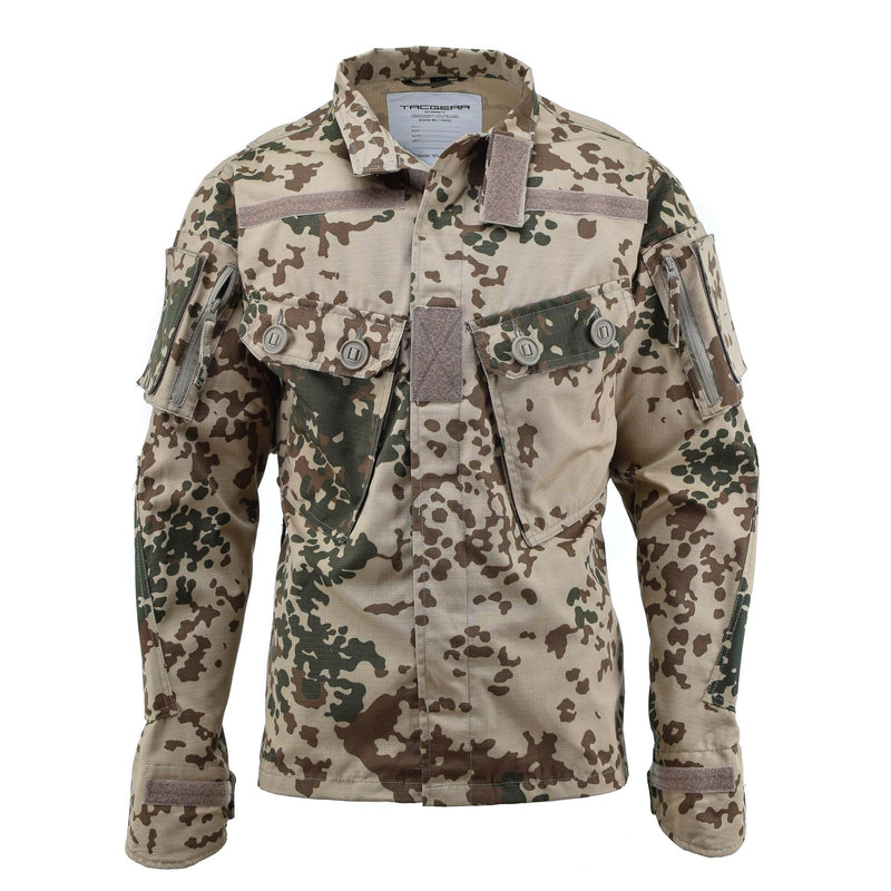 Tacgear marka w stylu wojskowym komandos po field kurtka pustynne flecklerktarn Camo koszule