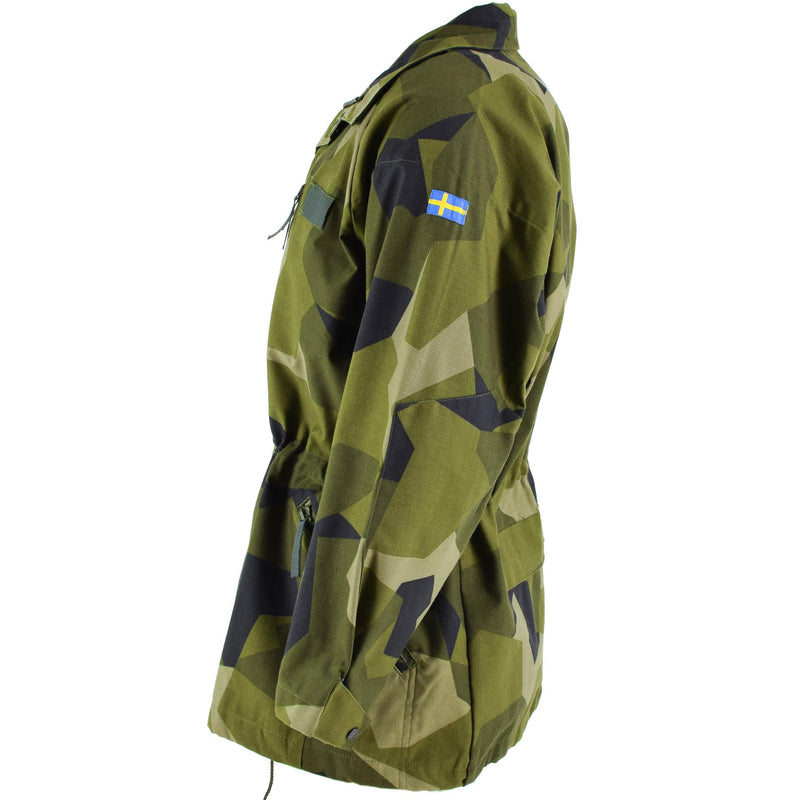 Oryginalna szwedzka armia ciężka M90 Splinter Camo Military Field Troops Nowe
