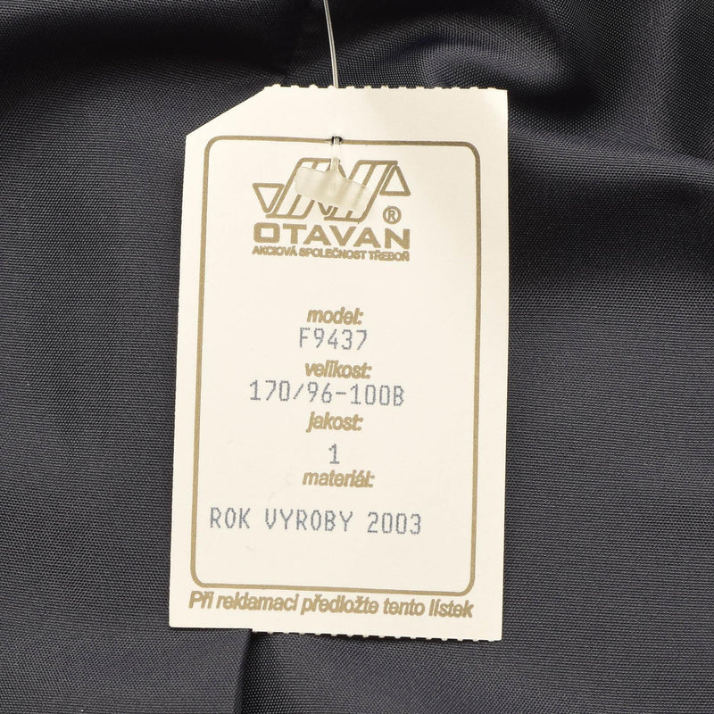 Genuine Czech Military blue blouse jacket golden buttons casual army blouson NEW - GoMilitar