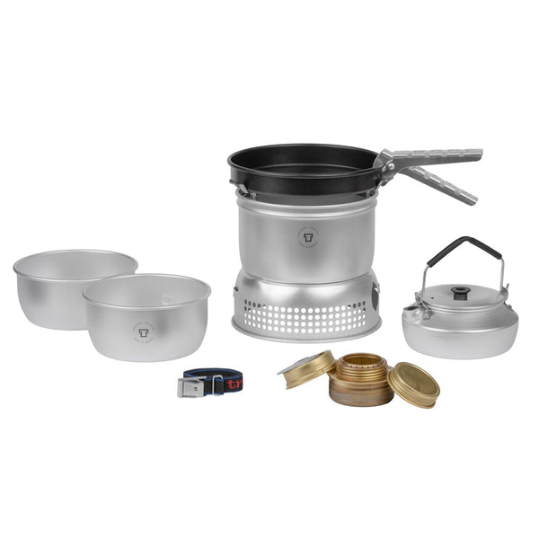 Trangia Turing Aluminium Ultralight Set Set Kit Burner Kit Gotowanie plecaków