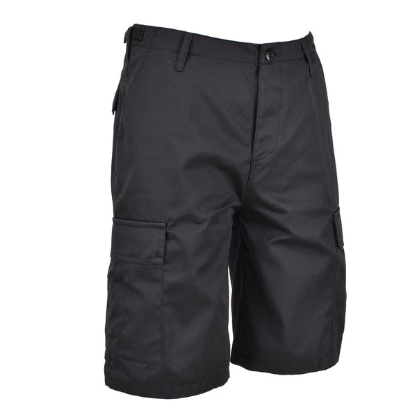 MIL-TEC BRAND WOJSKOWY STYL STYLES Bermuda Bermuda Combat Mundur Army Shorts Black