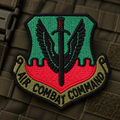 Oryginalna naszywka US Air Force ACC Air Combat Command z nadwyżki wojskowej USAF